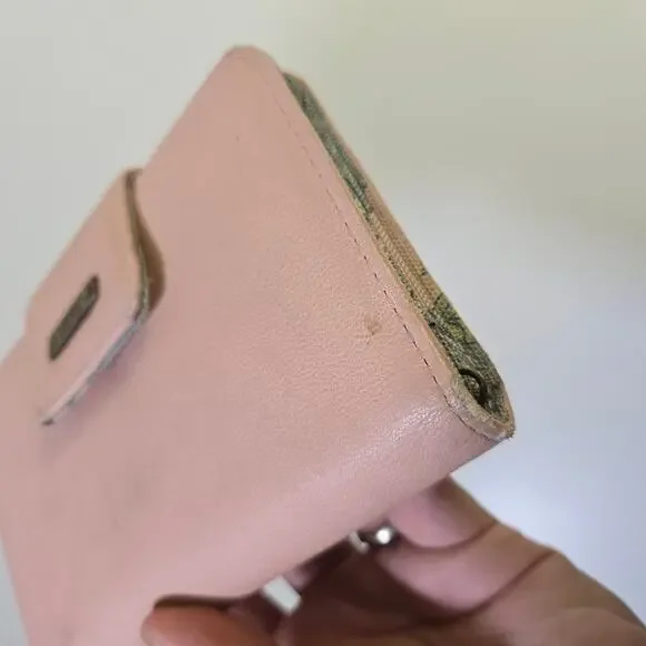 Vans Pink Tropical Themed Bi-fold Wallet with Tons of Pockets - Picture 16 of 16